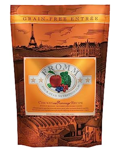FROMM Four-Star Nutritionals Chicken au Frommage Grain-Free Chicken Dry Dog Food image 0