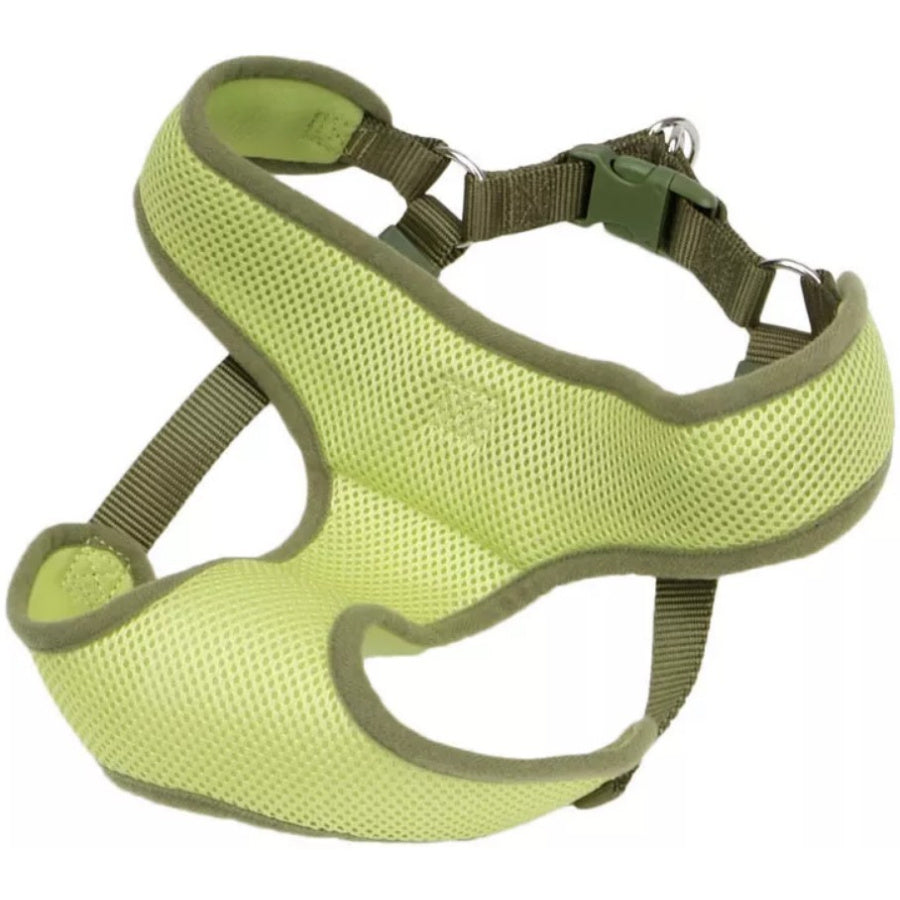 Coastal Pet Comfort Soft Nylon Adjustable Harness - Lime Sm (Girth Size 19"-23") image 0