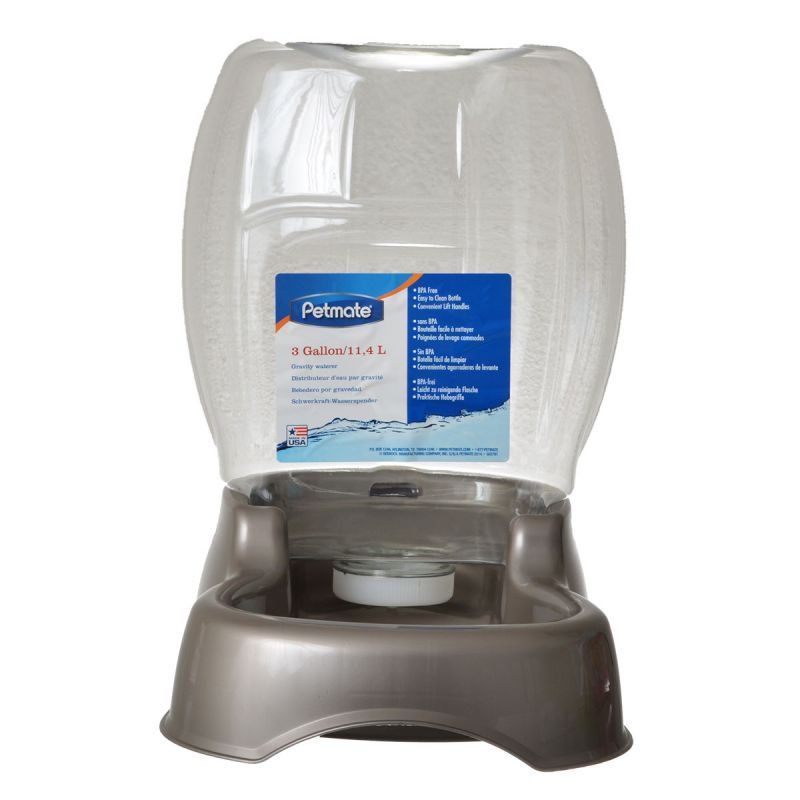 Petmate Cafe Pet Waterer - Pearl Tan image 0