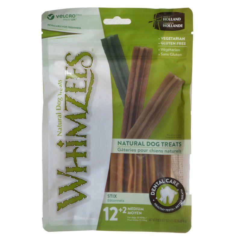 Whimzees Natural Dental Care Stix Dog Treats image 0