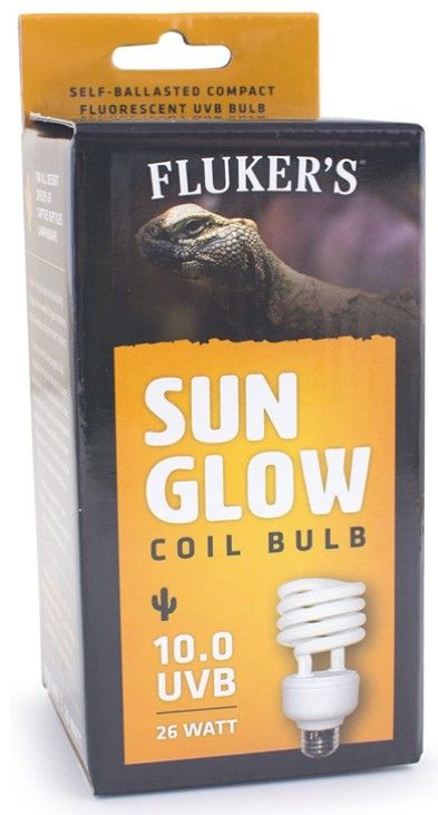 Flukers Sun Glow Desert Fluorescent 10.0 UVB Bulb - 26W image 0