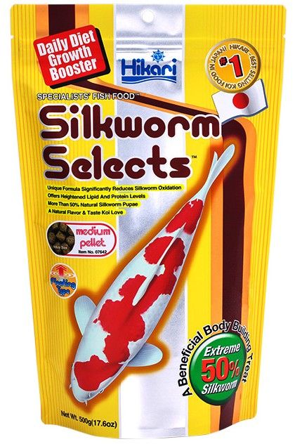Hikari Silkworm Selects Koi Food image 0