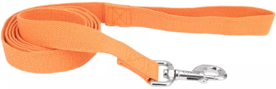Coastal Pet New Earth Soy Dog Lead Pumpkin Orange image 0