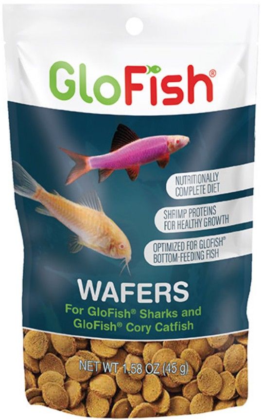 GloFish Cory Wafers Fish Food for GloFish Sharks and Cory Catfish image 0