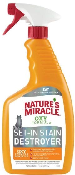 Natures Miracle Just for Cats Orange Oxy Stain and Odor Remover image 0