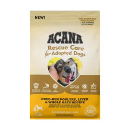 Acana Kentucky Dogstar Chicken Rescue Care for Adopted Dogs Poultry & Oats