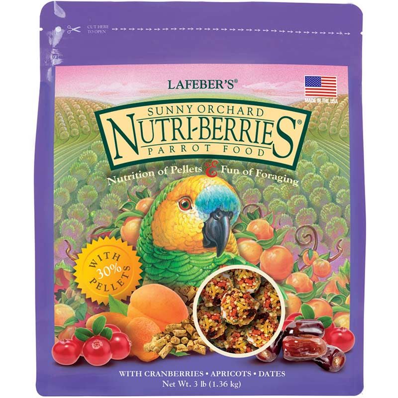 Lafeber Sunny Orchard Nutri-Berries Parrot Food image 0