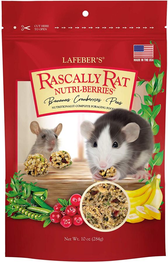 Lafeber Nutritionally Complete Adult Rat Food with Bananas Cranberries And Peas image 0
