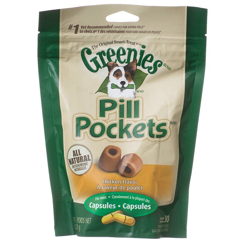 Greenies Pill Pocket Chicken Flavor Dog Treats image 0