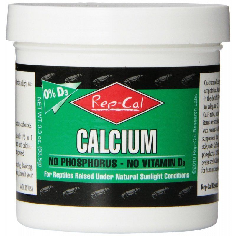Rep Cal Phosphorus Free Calcium without Vitamin D3 - Ultrafine Powder image 0