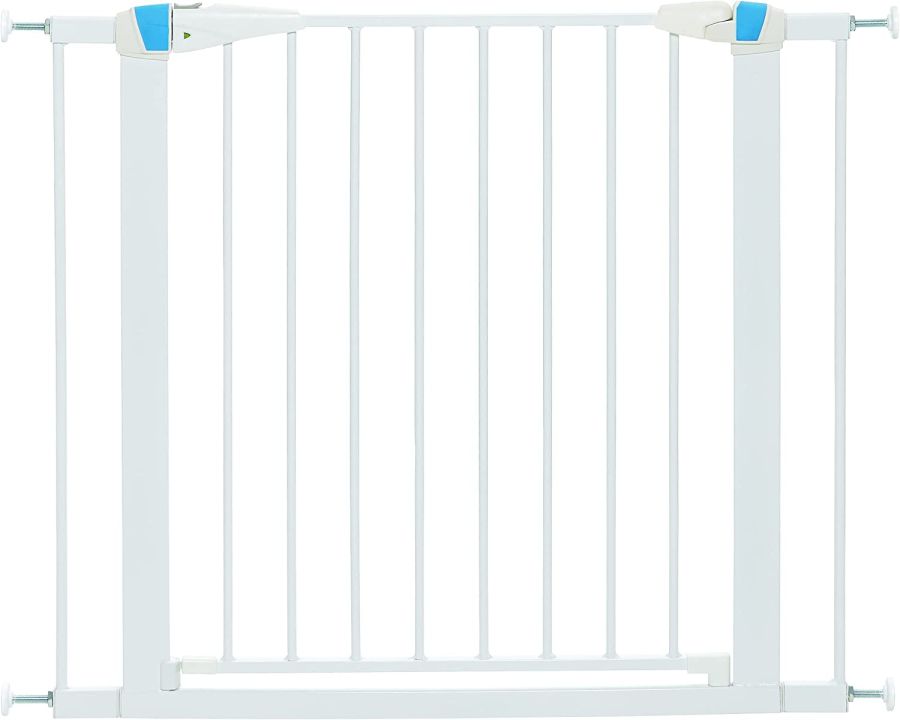 MidWest Glow in the Dark Steel Pet Gate White image 0