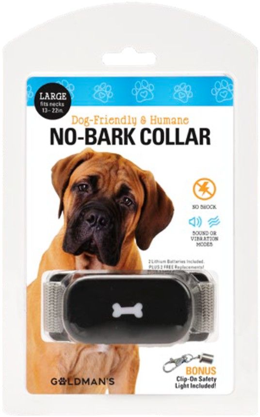 Goldmans No-Bark Collar Dog Friendly and Humane image 0