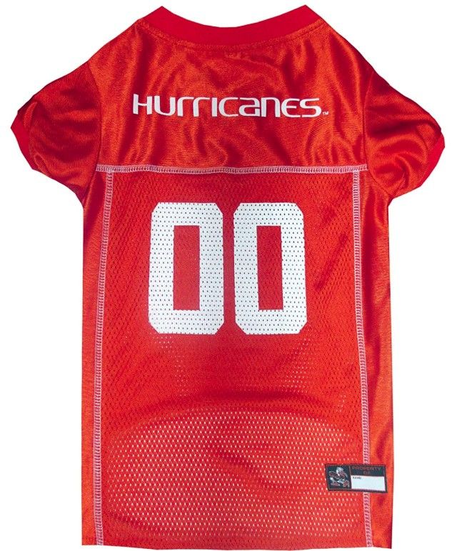 Pets First U of Miami Jersey for Dogs image 0