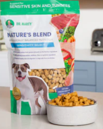 Dr Marty Nature's Blend Sensitivity Select Freeze Dried Raw Dog Food image 0
