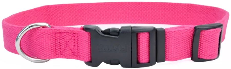 Coastal Pet New Earth Soy Adjustable Dog Collar Fuchsia image 0