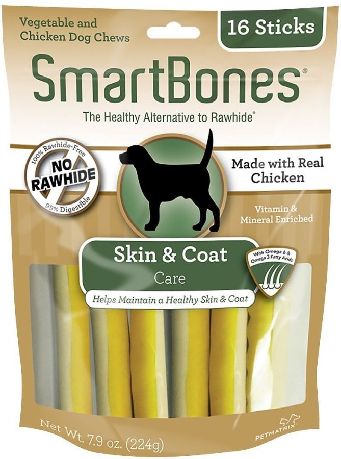 SmartBones Skin & Coat Care Treat Sticks for Dogs - Chicken image 0