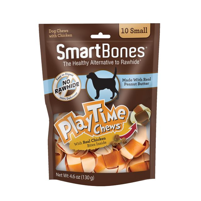 SmartBones PlayTime Chews for Dogs - Peanut Butter image 0