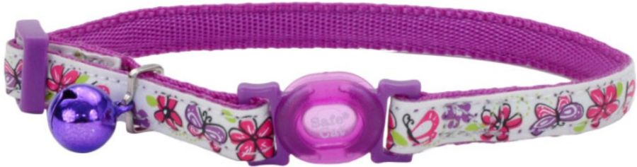 Coastal Pet Safe Cat Glow in the Dark Adjustable Collar Butterfly image 0