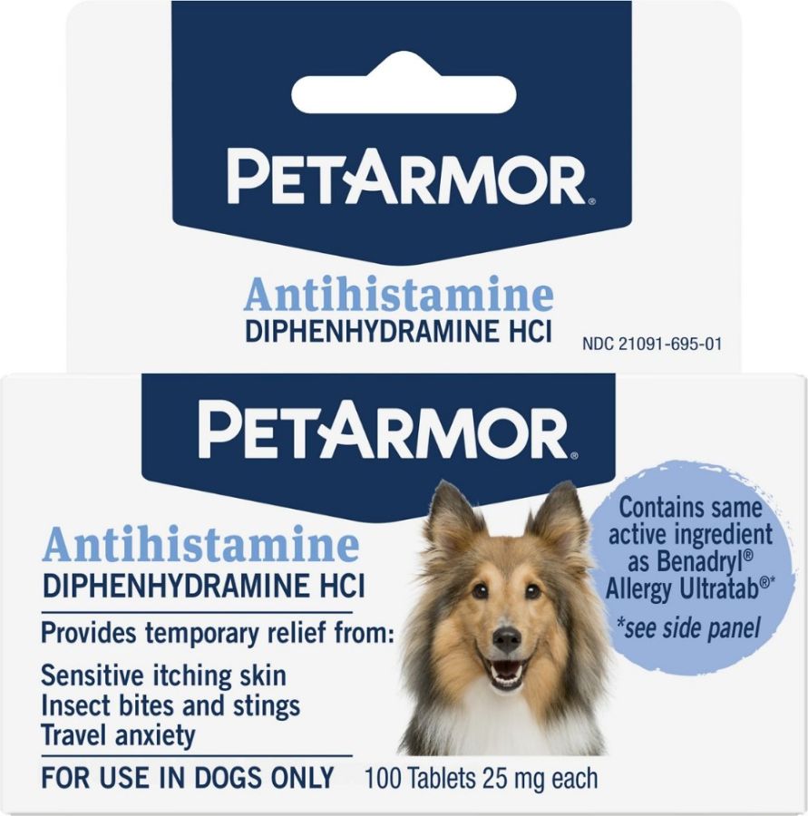 PetArmor Antihistamine Medication for Allergies for Dogs image 0