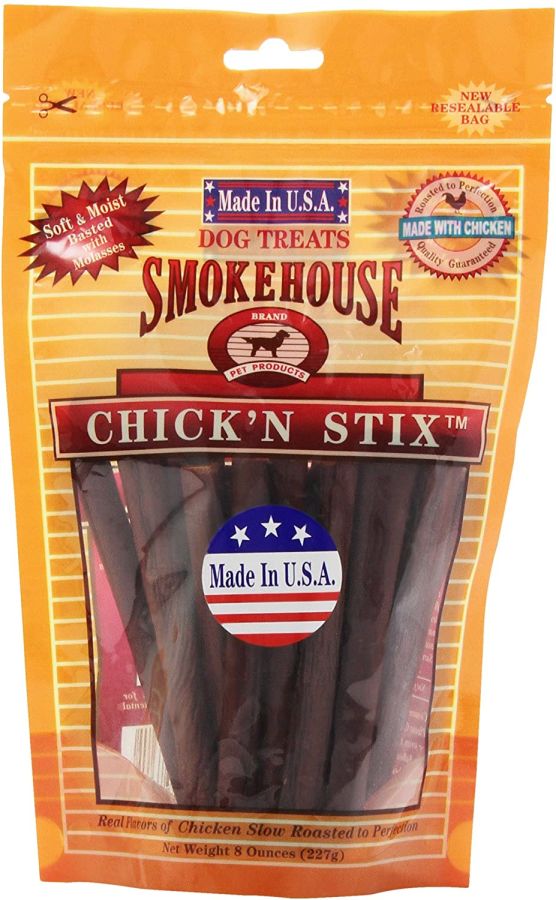 Smokehouse Chick'n Stix Dog Treats image 0