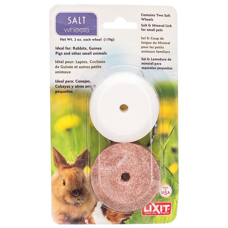 Lixit Salt & Mineral Wheels for Small Pets image 0