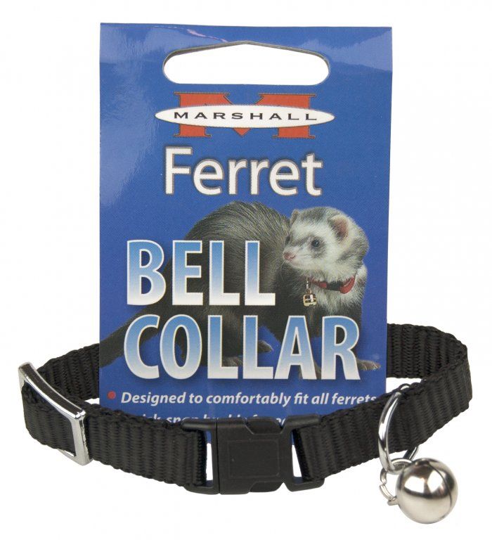 Marshall Ferret Bell Collar - Black image 0