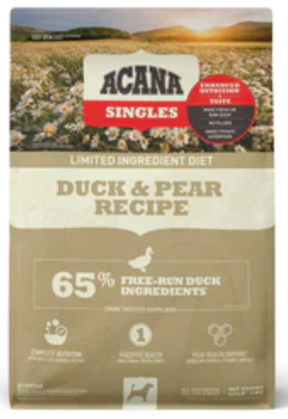 Acana Singles Grain-Free Duck & Pear Dry Dog Food image 0