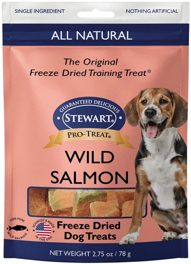 Stewart Freeze Dried Wild Salmon Treats image 0