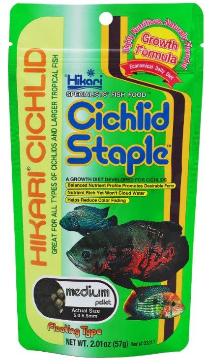 Hikari Cichlid Staple Food - Medium Pellet image 0