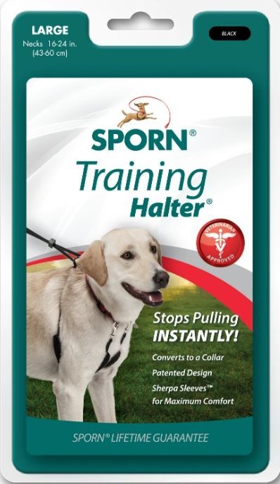 Sporn Original Training Halter for Dogs - Black image 0