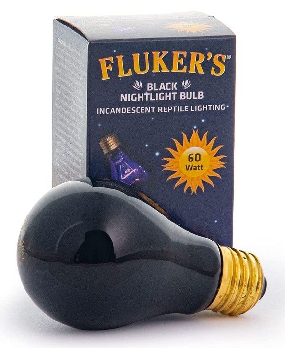 Flukers Black Nightlight Incandescent Bulb image 0