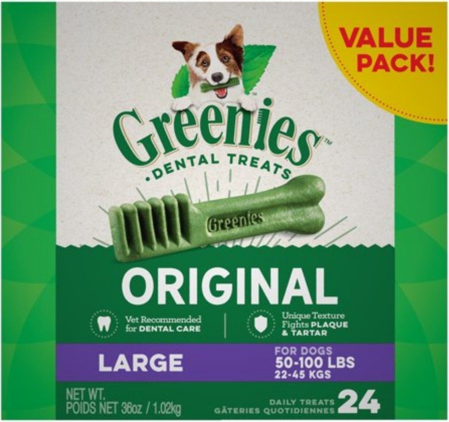 Greenies Large Dental Dog Treats image 0