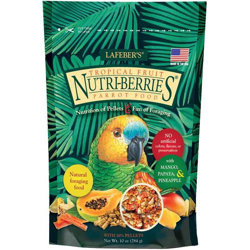 Lafeber Tropical Fruit Nutri-Berries Parrot Food image 0