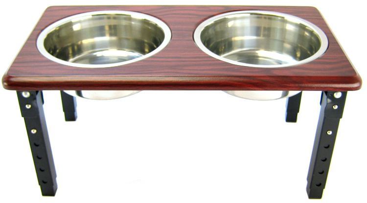 Spot Posture Pro Double Diner - Stainless Steel & Cherry Wood image 0