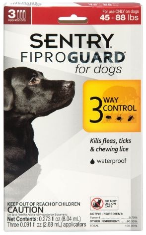 Sentry FiproGuard Flea & Tick for Dogs image 0