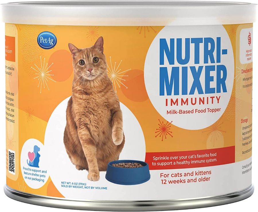 PetAg Nutri-Mixer Immunity Milk-Based Topper for Cats and Kittens image 0