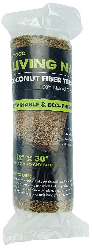 Komodo Living Natural Coconut Fiber Terrarium Liner 12 x 30 Inch image 0