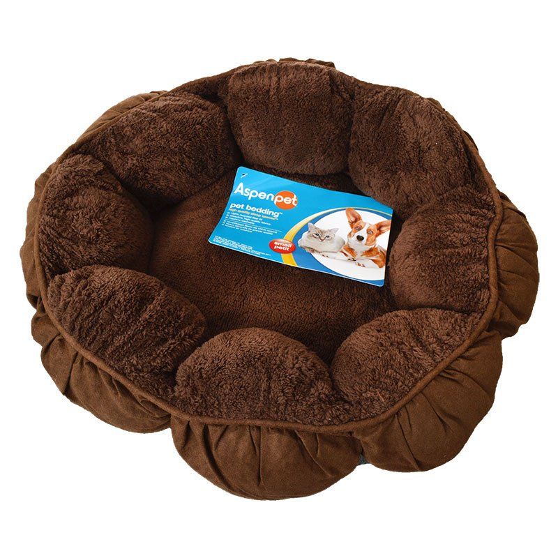 Aspen Pet Puffy Round Cat Bed image 0
