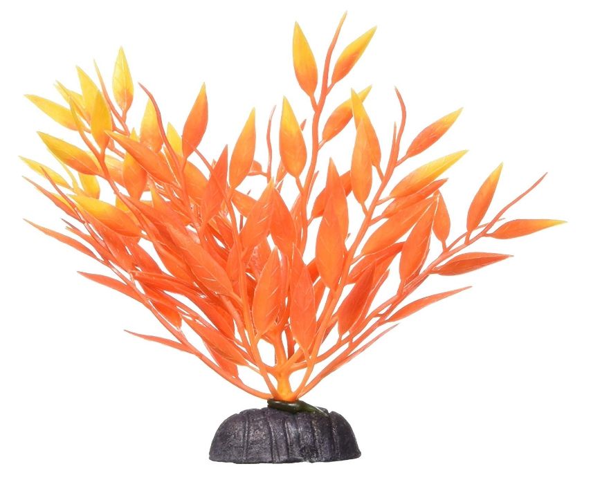 Marina Betta Fire Grass Plastic Plant image 0