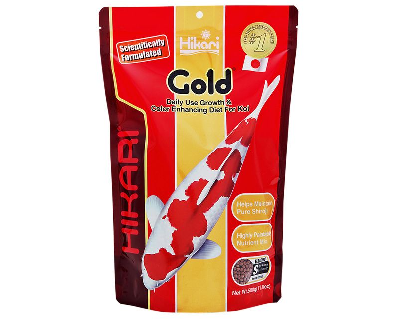 Hikari Gold Color Enhancing Koi Food - Mini Pellet image 0
