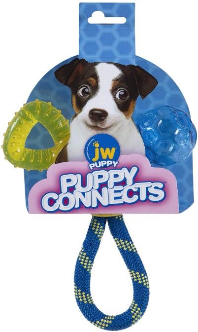 JW Pet Puppy Connects Teething Toy image 0