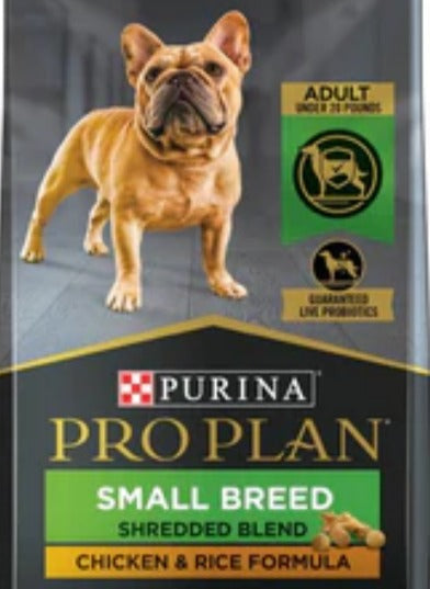 Purina Pro Plan Savor Adult Shredded Blend Small Breed Chicken & Rice Formula image 0