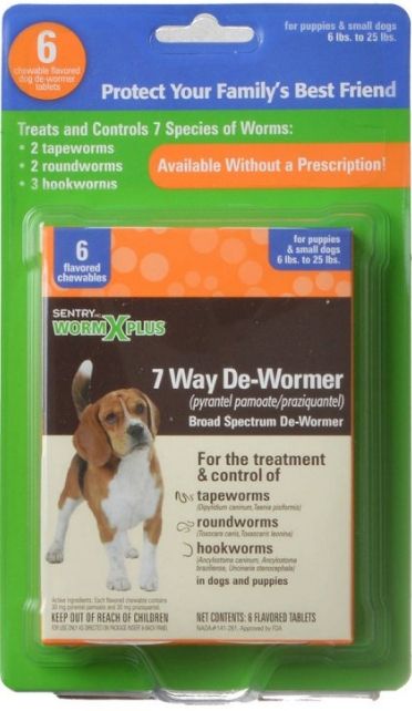Sentry Worm X Plus - Small Dogs image 0
