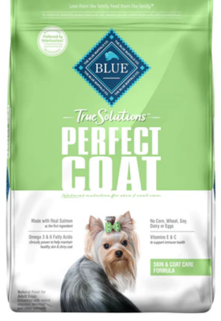 Blue Buffalo True Solutions Perfect Coat Natural Skin & Coat Care Salmon Recipe image 0