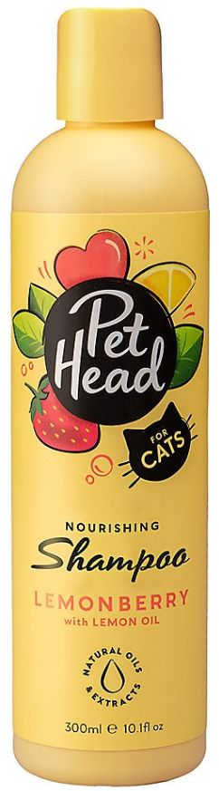 Pet Head Nourishing Shampoo for Cats Lemonberry with Lemon Oil image 0