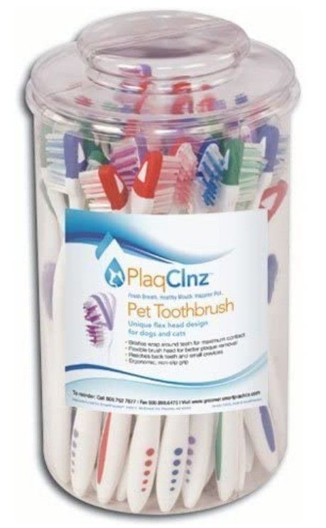 PlaqClnz Pet Toothbrushes for Dogs and Cats image 0
