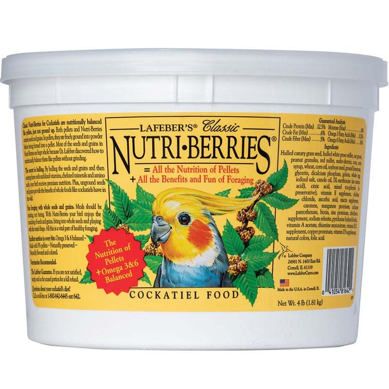 Lafeber Classic Nutri-Berries Cockatiel Food image 0