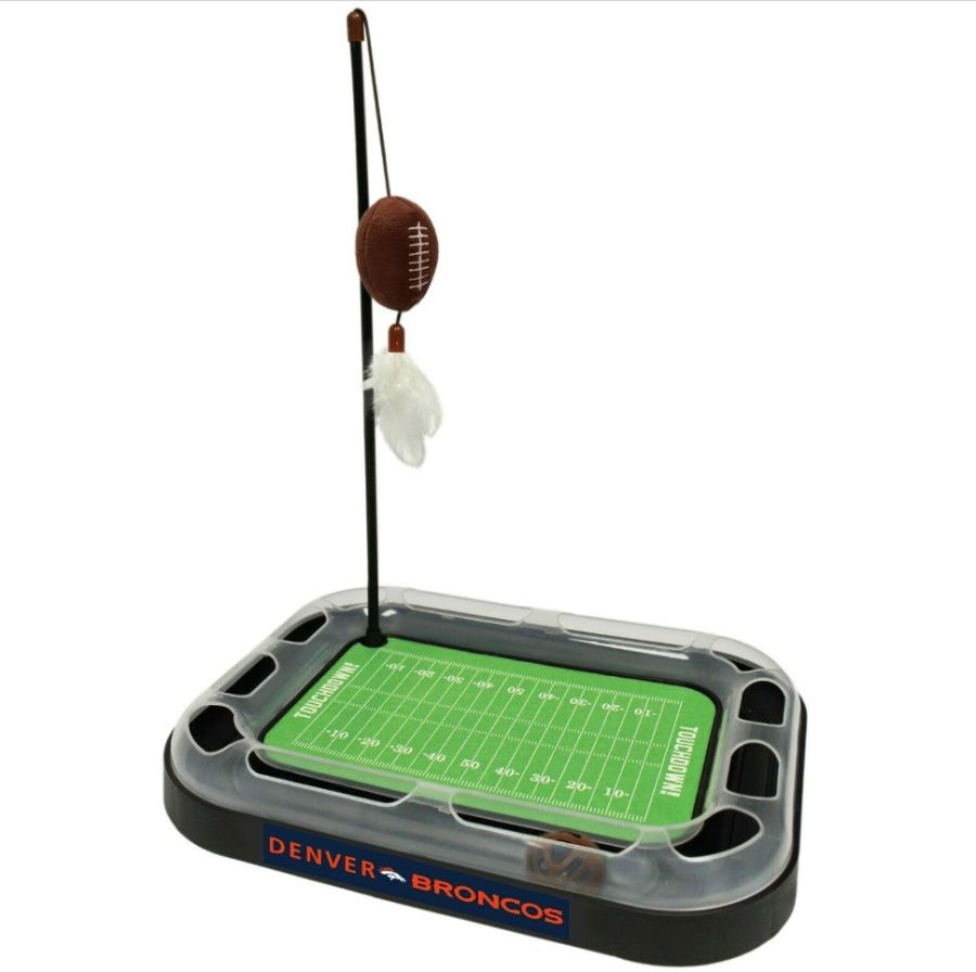 Pets First Denver Broncos Cat Scratcher image 0