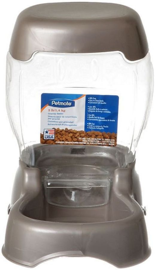 Petmate Cafe Pet Feeder - Pearl Tan image 0
