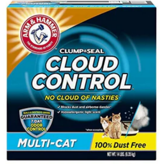 Arm & Hammer Cloud Control Clumping Cat Litter image 0